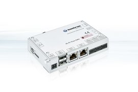 Kontron Electronics Automation-Line Pi-Tron CM4 Board im Gehäuse